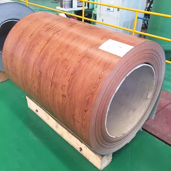 建筑用彩色涂层钢卷木纹装饰墙/电梯