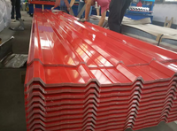 PPGI波纹彩钢1050毫米梯形彩涂金属屋面板