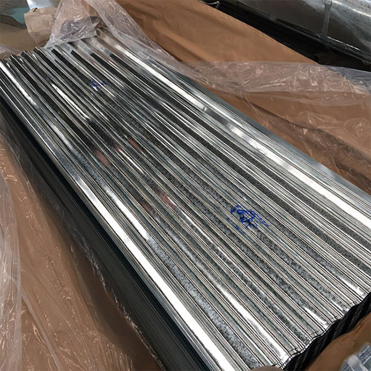 සෙවිලි තහඩු Z30-275g ගැල්වනයිස් වානේ තහඩු සින්ක් සෙවිලි යකඩ තහඩු Prefab නිවාස සඳහා Sgcc